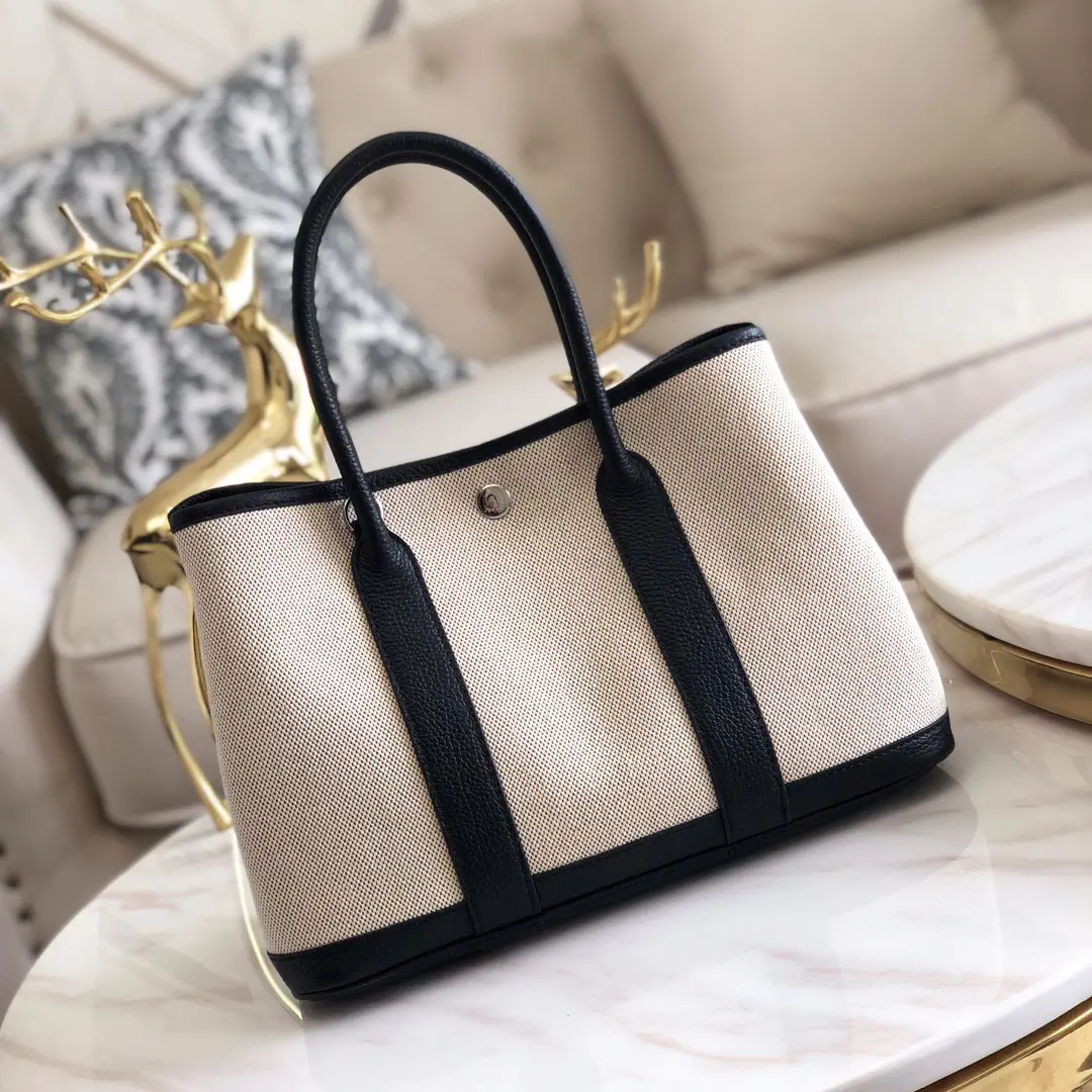 Hermès Canvas Garden Bag image 1