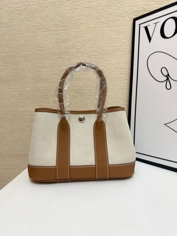 Hermès Garden Party Mini Canvas Top Handle Bag image 1