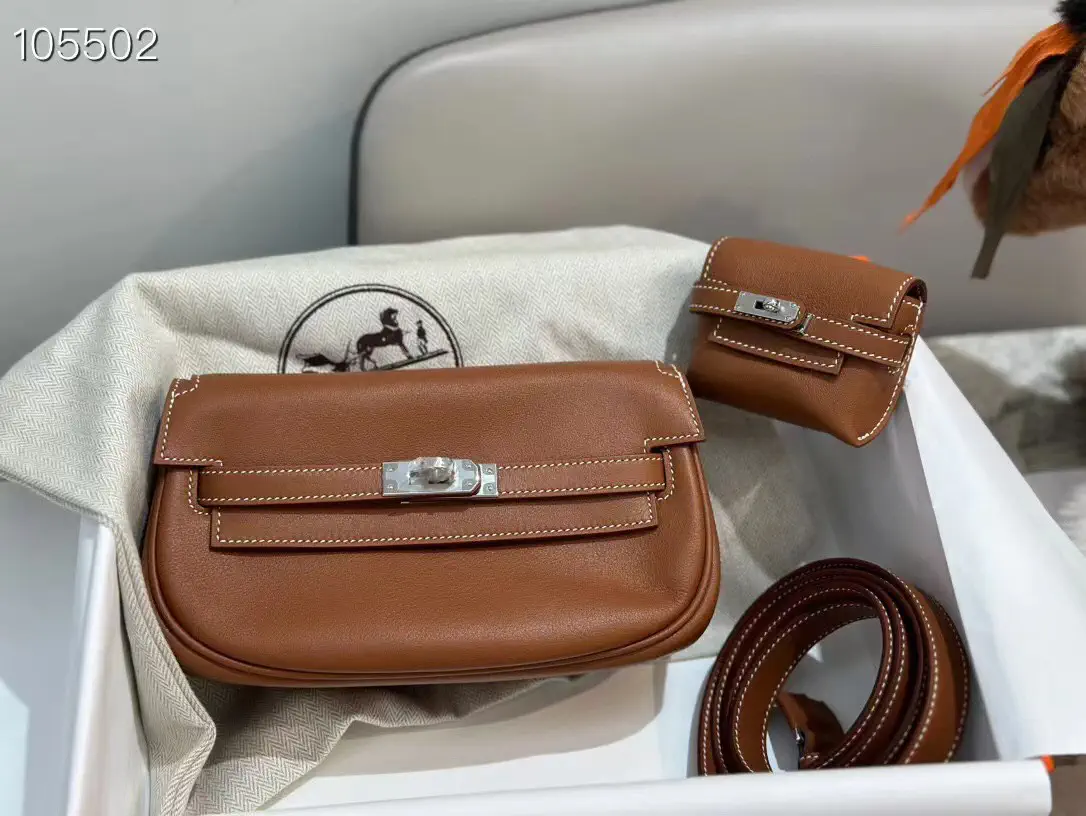 Hermès Kelly Moove Crossbody Bag with Detachable Strap and Mini Pouch image 1
