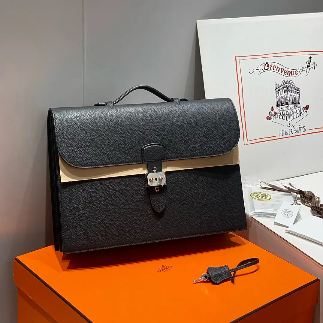 Hermès Sac a depeches 38 Top Handle Briefcase image 1