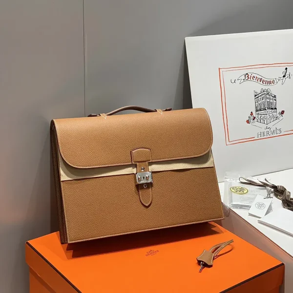 Hermès Sac a depeches 38 Top Handle Briefcase image 1