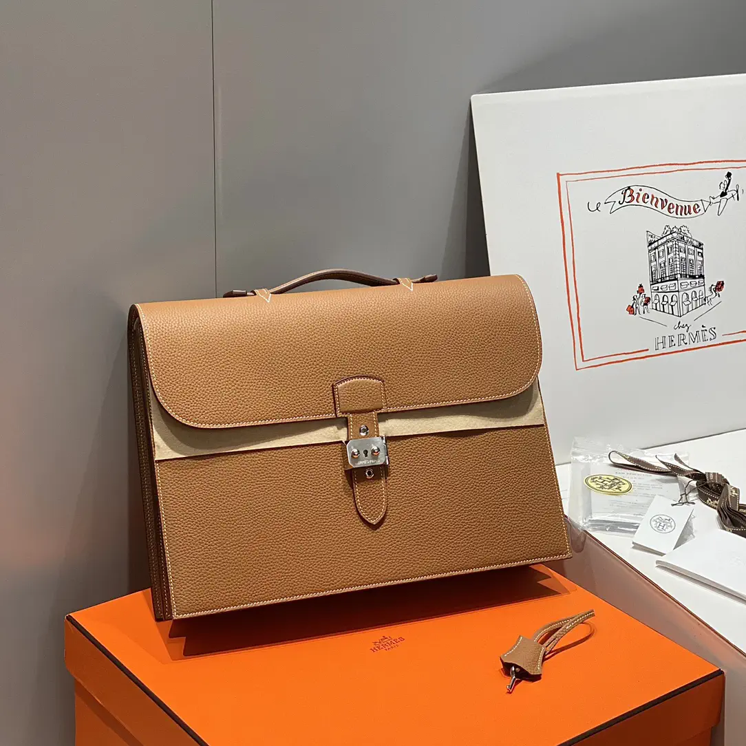 Hermès Sac a depeches 38 Top Handle Briefcase image 1