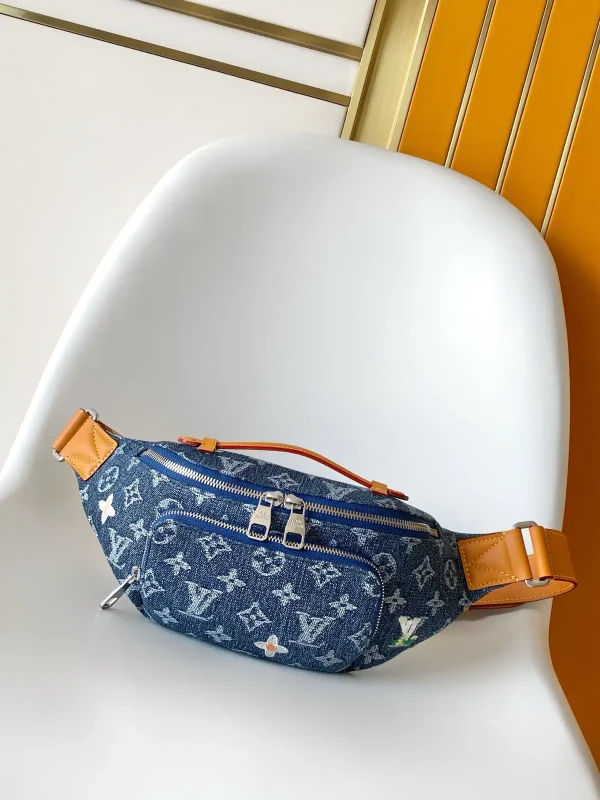 Louis Vuitton Monogram Denim Belt Bag image 1