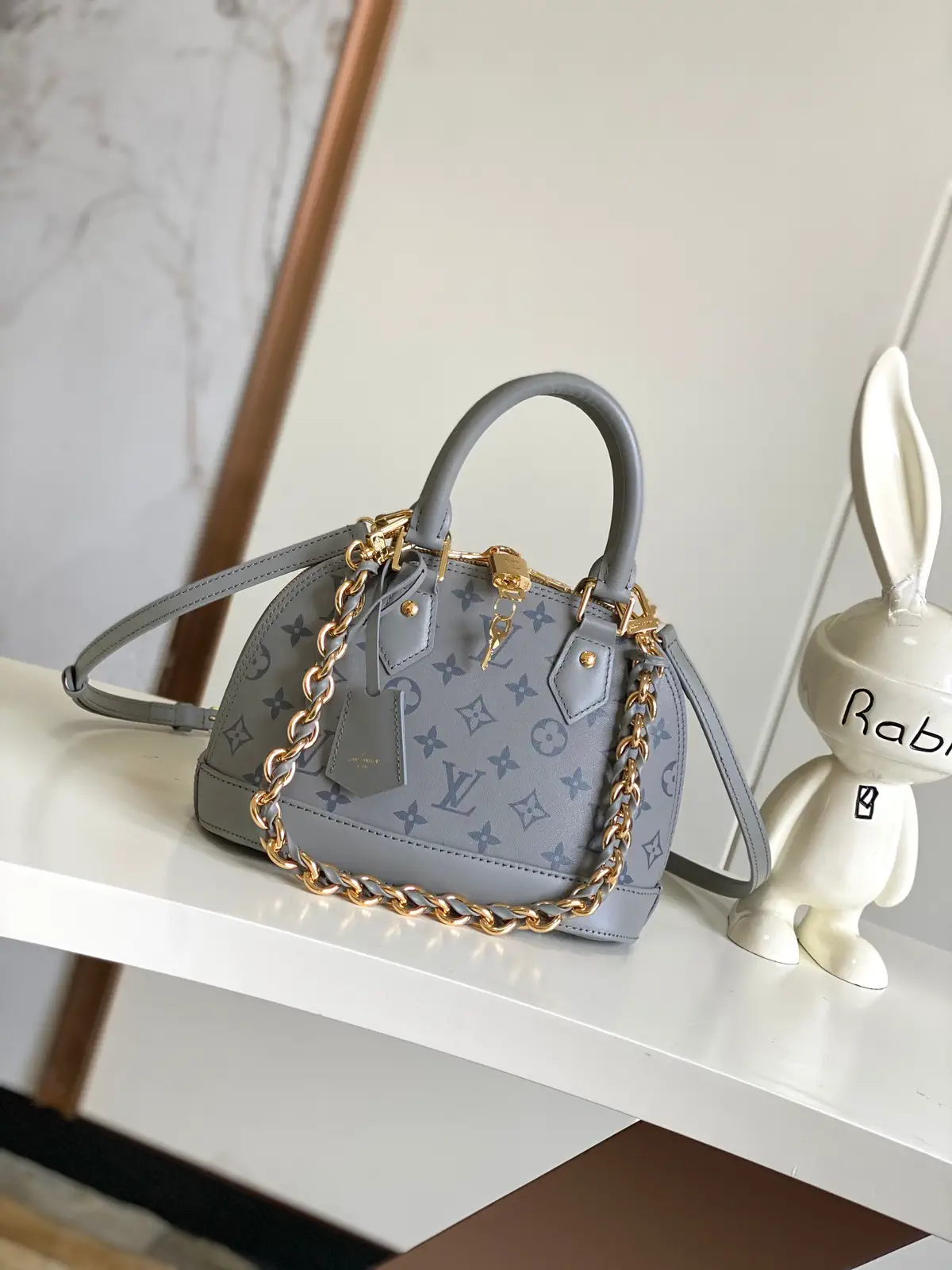 Louis Vuitton Monogram Ink Alma BB Top Handle Bag image 1