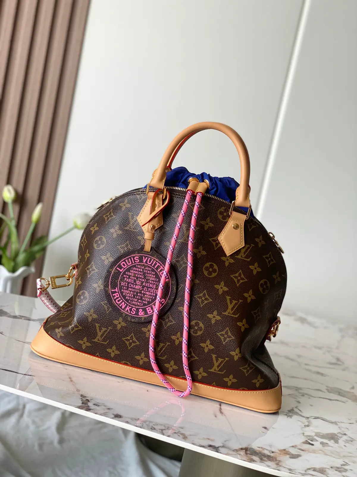 Louis Vuitton Alma Soft Monogram Canvas Top Handle Bag image 1