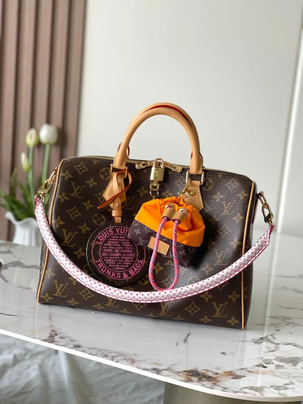 Louis Vuitton Monogram Speedy Soft 30 Top Handle Bag image 1