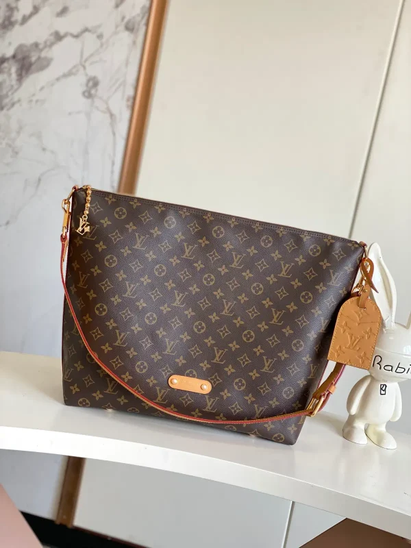 Louis Vuitton Monogram Canvas Hobo Bag image 1