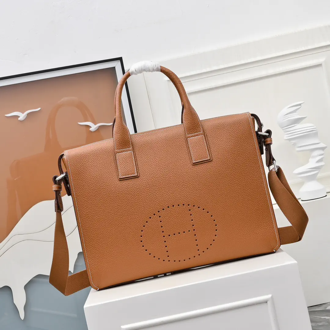 Hermès Leather Briefcase image 1