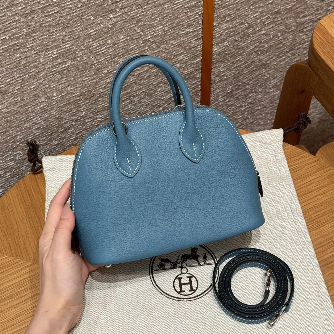 Hermès Leather Top Handle Bag image 1