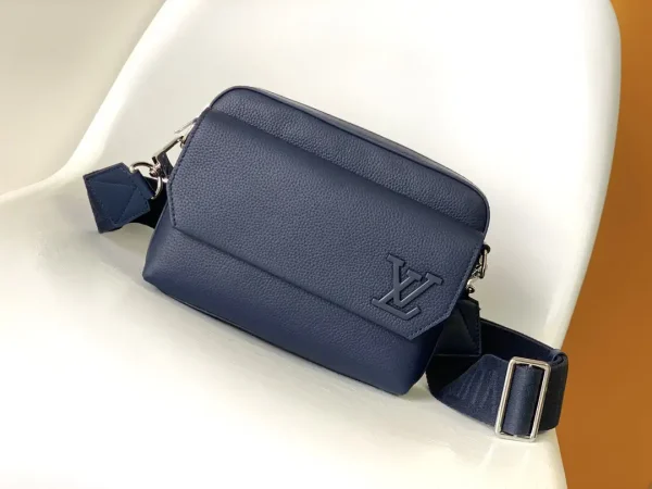 Louis Vuitton Fastline Navy Blue Messenger Bag image 1