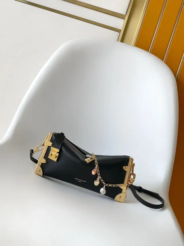 Louis Vuitton Black Slim Trunk Shoulder Bag image 1