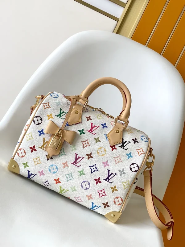 Louis Vuitton Multicolor Monogram Speedy Bandoulière 25 Top Handle Bag image 1