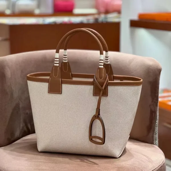 Hermès Canvas Tote Bag image 1