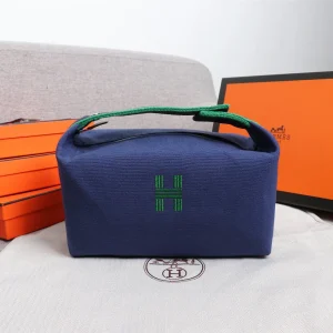 Hermès Canvas Toiletry Bag image 1
