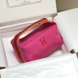 Hermès Canvas Toiletry Bag image 1