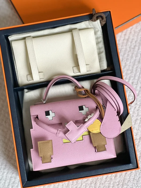 Hermès Kelly Doll Mosaic Top Handle Bag image 1