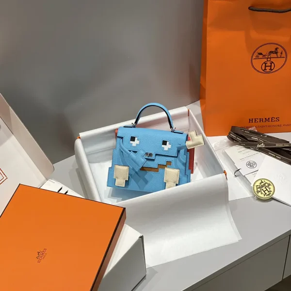 Hermès Kelly Doll Pictograph Top Handle Bag image 1