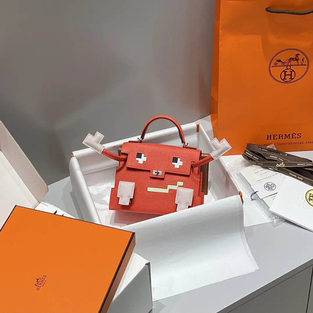 Hermès Kelly Doll Pictograph Top Handle Bag image 1