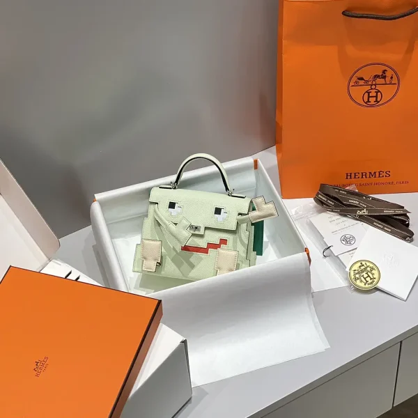 Hermès Kelly Doll Pictogram Top Handle Bag image 1
