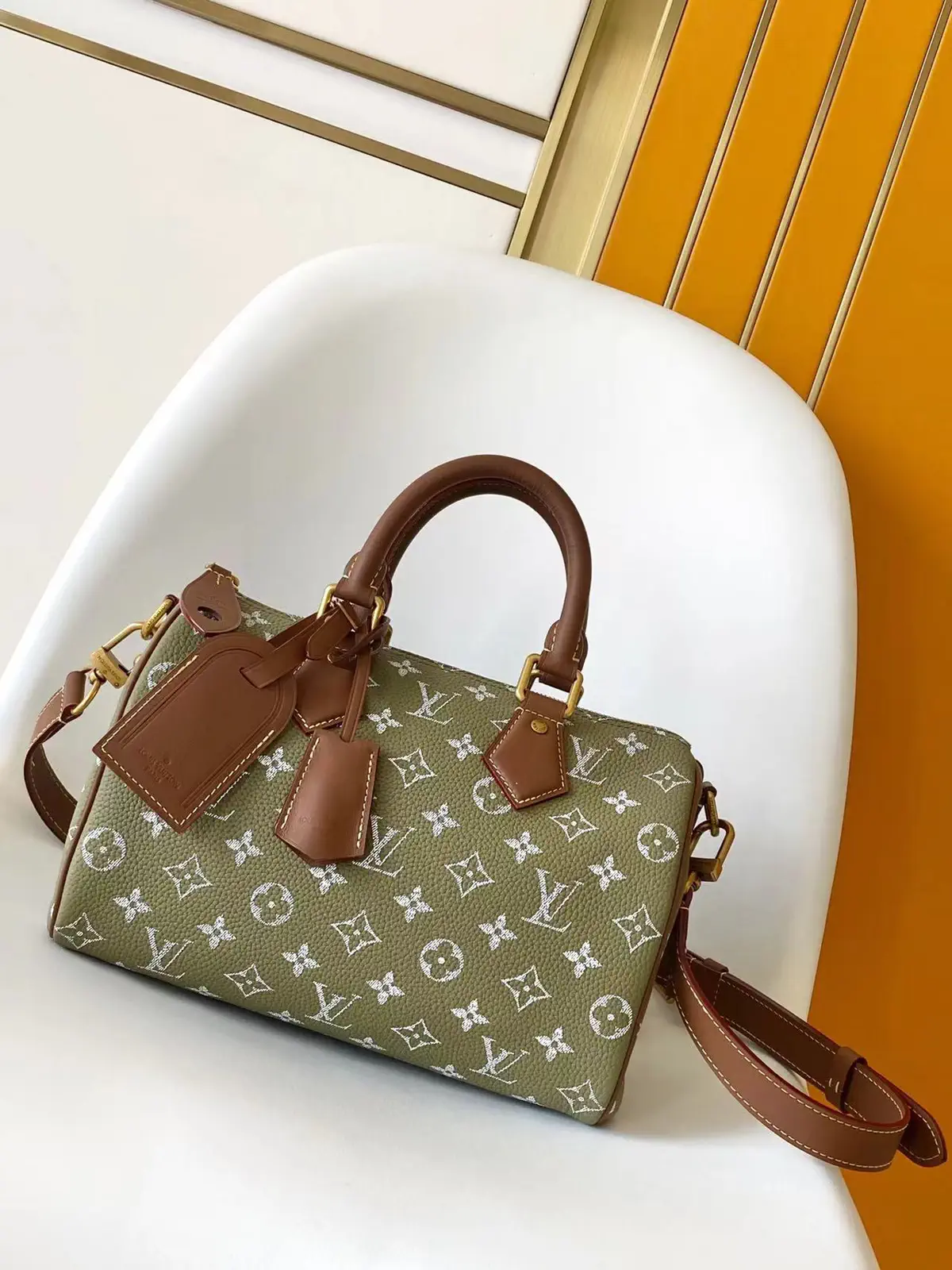 Louis Vuitton Monogram Bandouliere 25 Top Handle Bag image 1