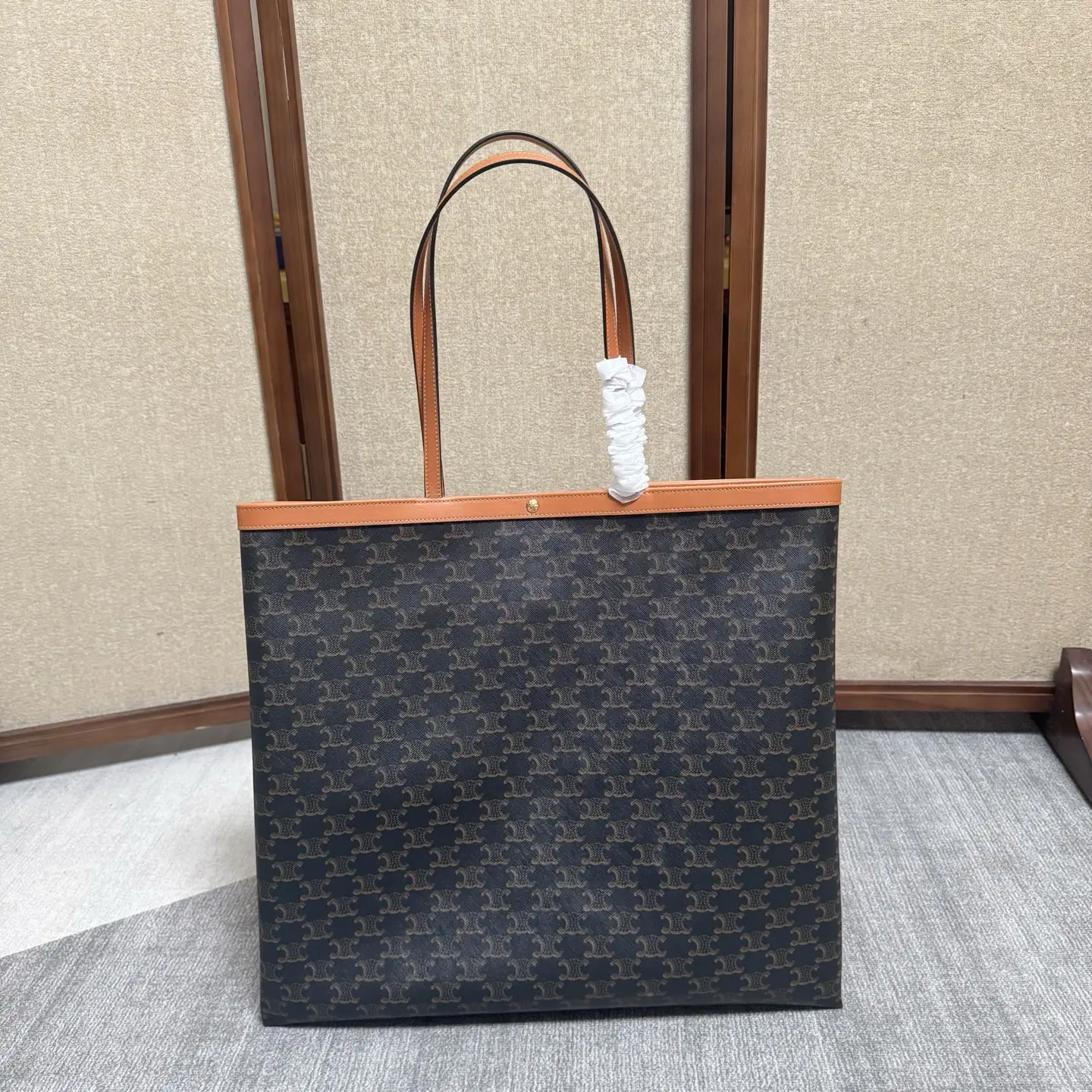 CELINE Monogram Flat Shopper Tote Bag image 1