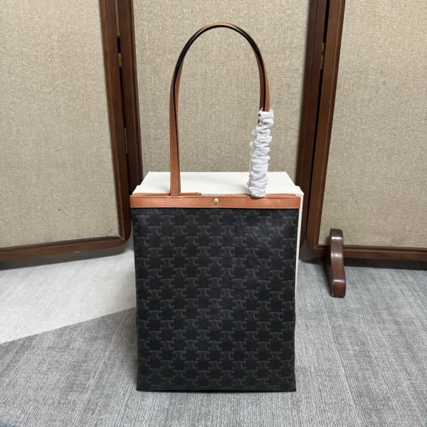 CELINE Monogram Medium Flat Shopper Tote Bag image 1