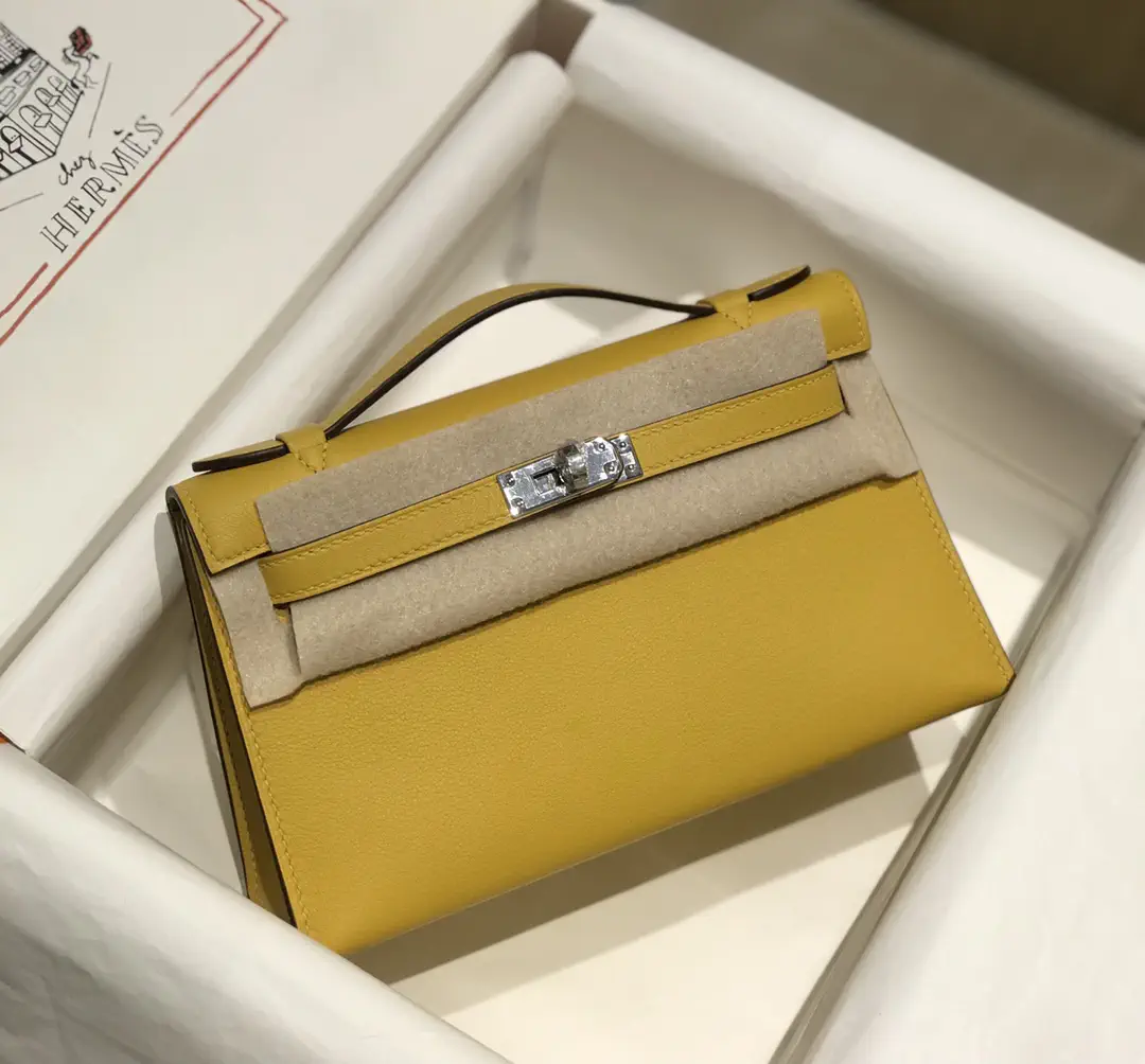Hermès Kelly Pochette Top Handle Bag image 1