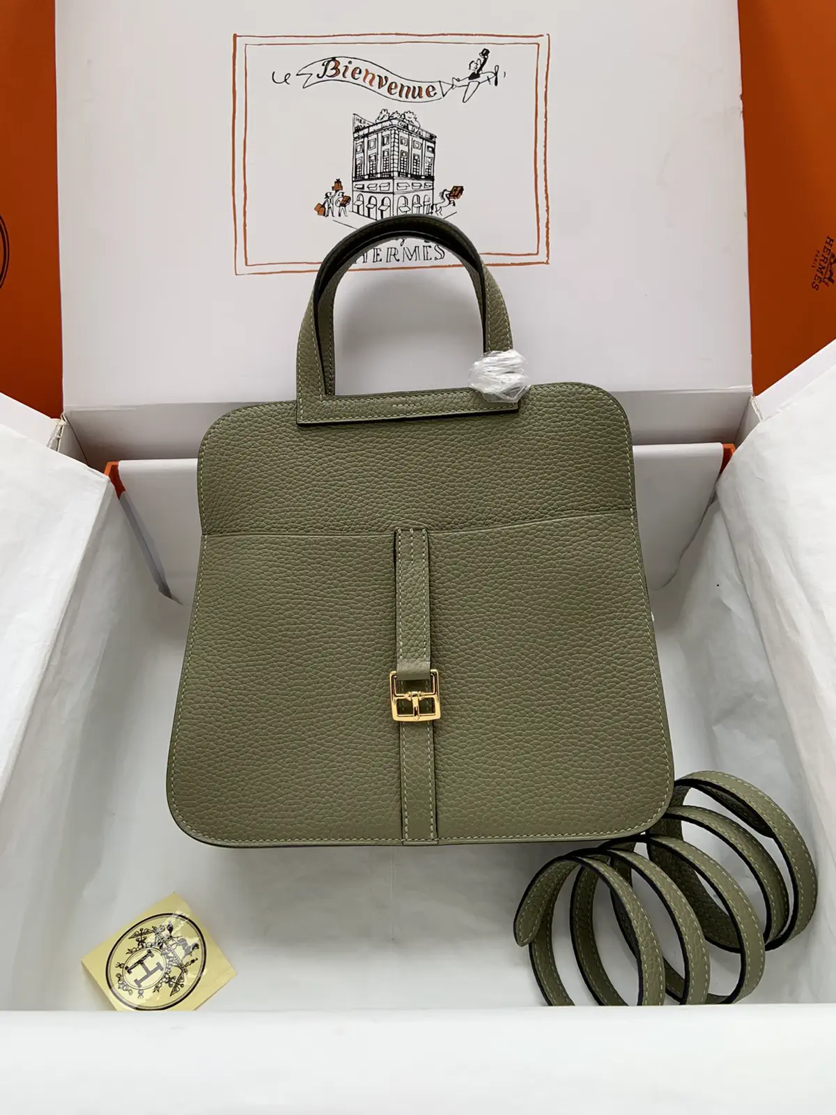 Hermès Halzan Top Handle Bag image 1