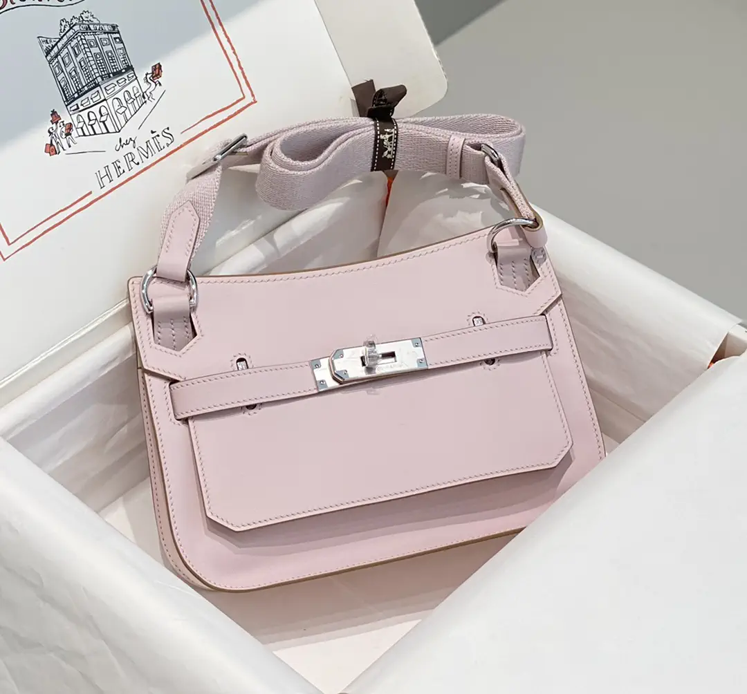 Hermès Light Pink Mini Jypsiere Shoulder Bag image 1
