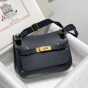 Hermès Black Gold Hardware Mini Jypsiere Bag image 1