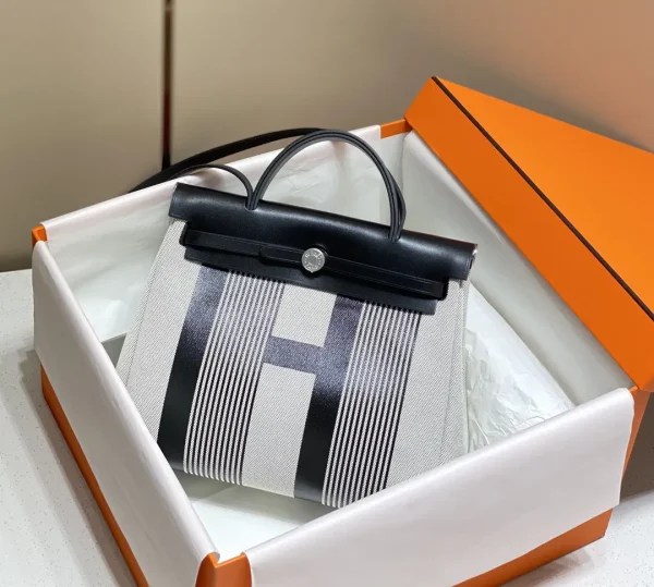 Hermès Herbag Zip Top Handle Bag image 1
