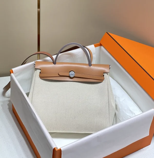 Hermès Herbag Zip Top Handle Bag image 1