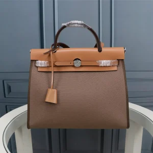 Hermès Herbag Canvas Top Handle Bag image 1