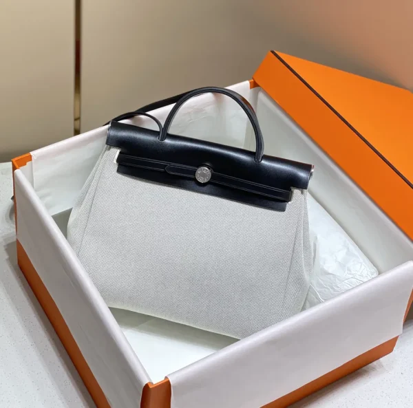 Hermès Herbag Zip Top Handle Bag image 1