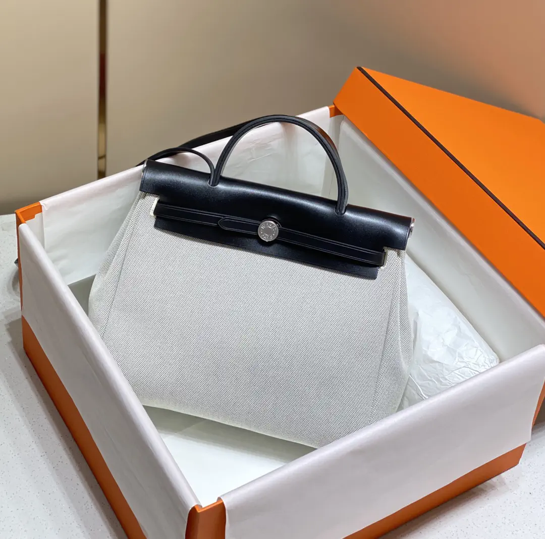 Hermès Herbag Zip Top Handle Bag image 1
