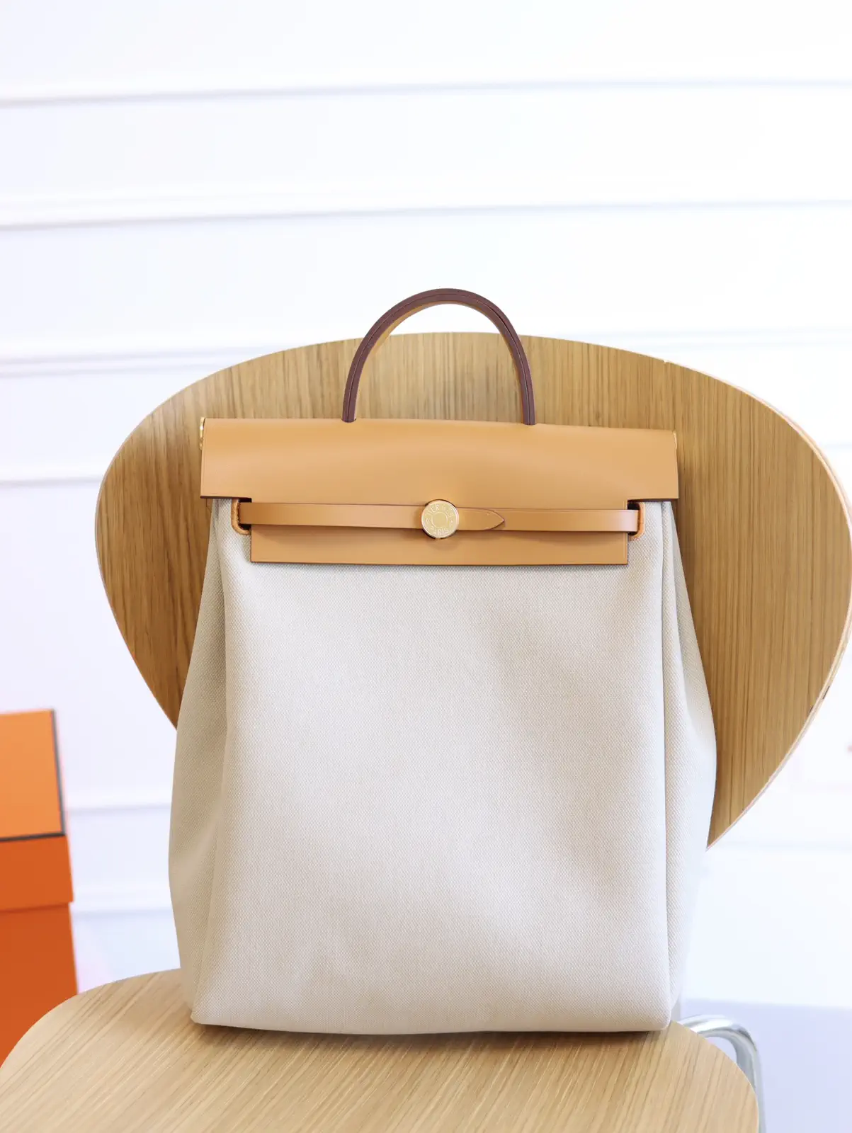 Hermès Herbag A Dos Zip 31 Backpack image 1