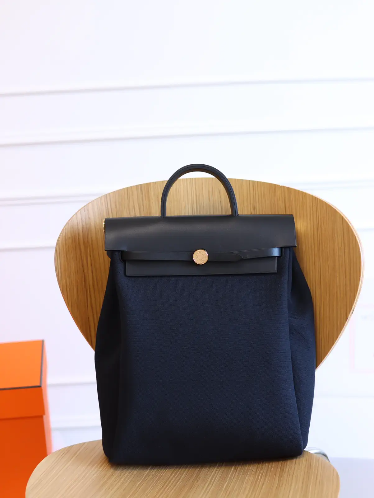 Hermès Herbag A Dos Zip Backpack image 1