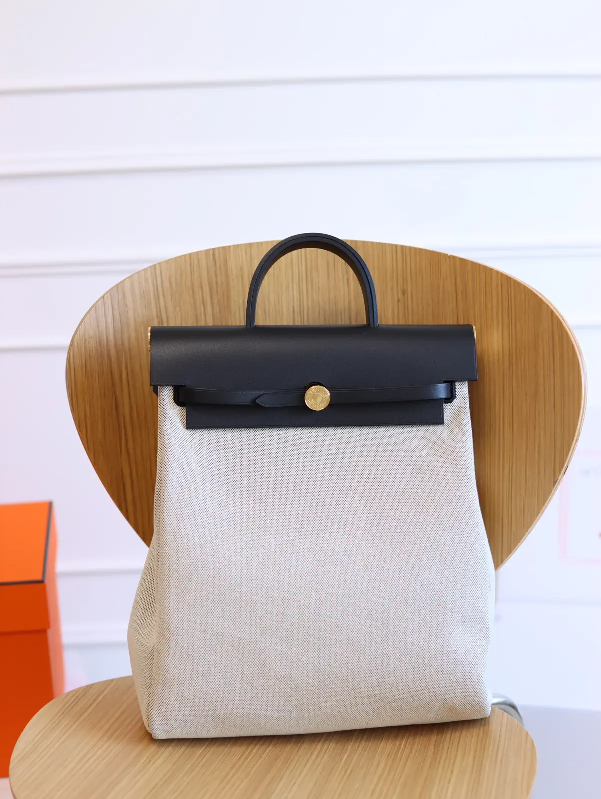 Hermès Herbag A Dos Zip 31 Backpack image 1