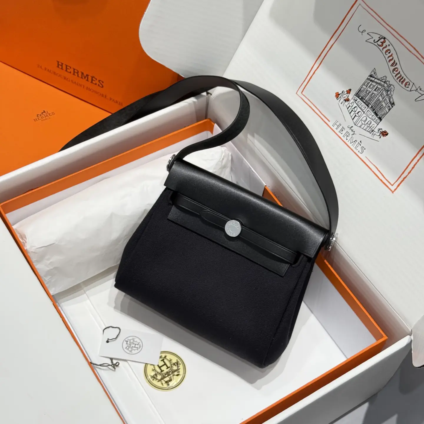 Hermès Mini Herbag Shoulder Bag image 1