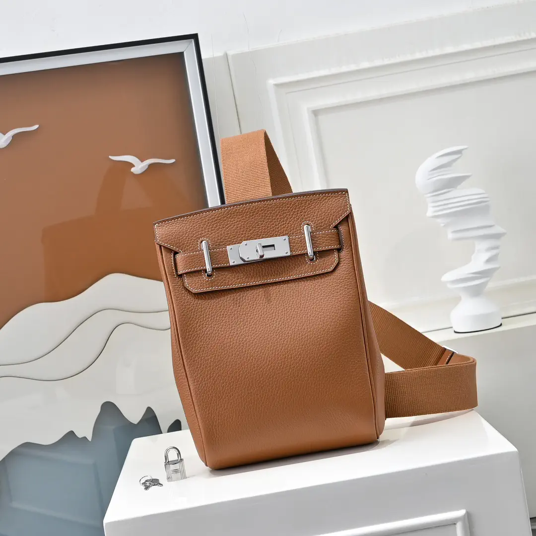 Hermès Brown Sling Bag image 1
