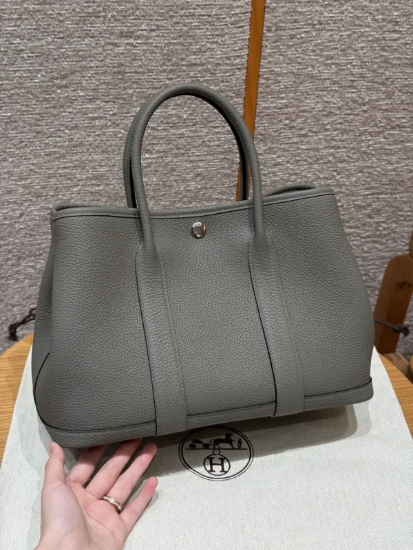 Hermès Grey Garden Party 30 Top Handle Bag image 1