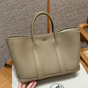 Hermès Beige Marfa Garden Party 30 Tote Bag image 1