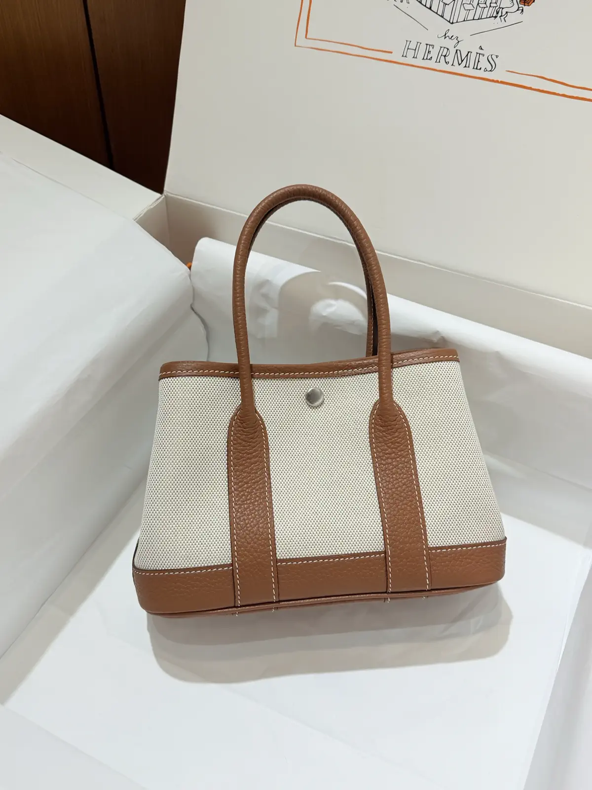 Hermès Garden Party Mini Top Handle Bag image 1