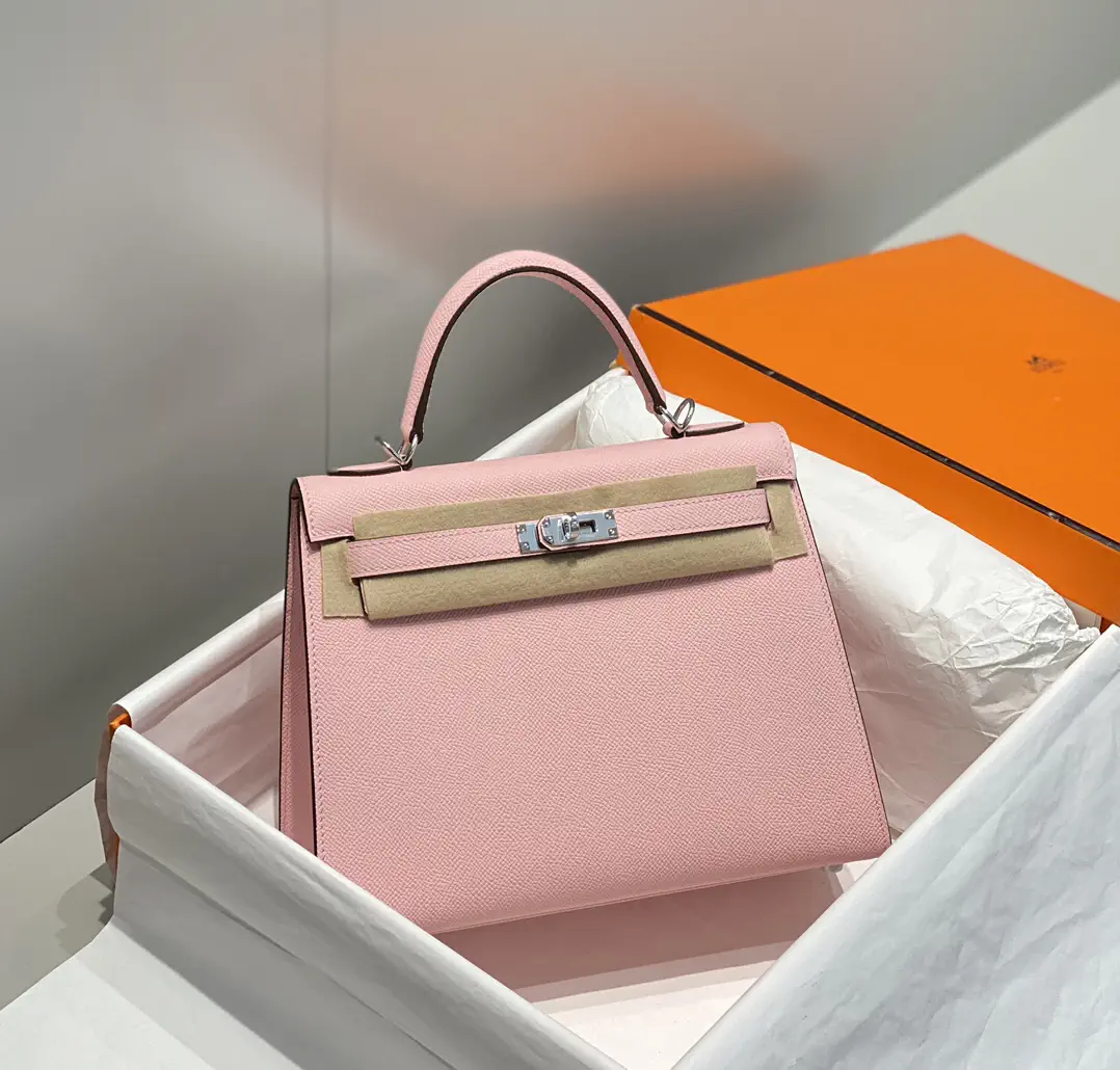 Hermès Pink Top Handle Bag image 1