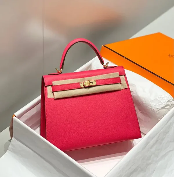 Hermès Pink Top Handle Bag image 1