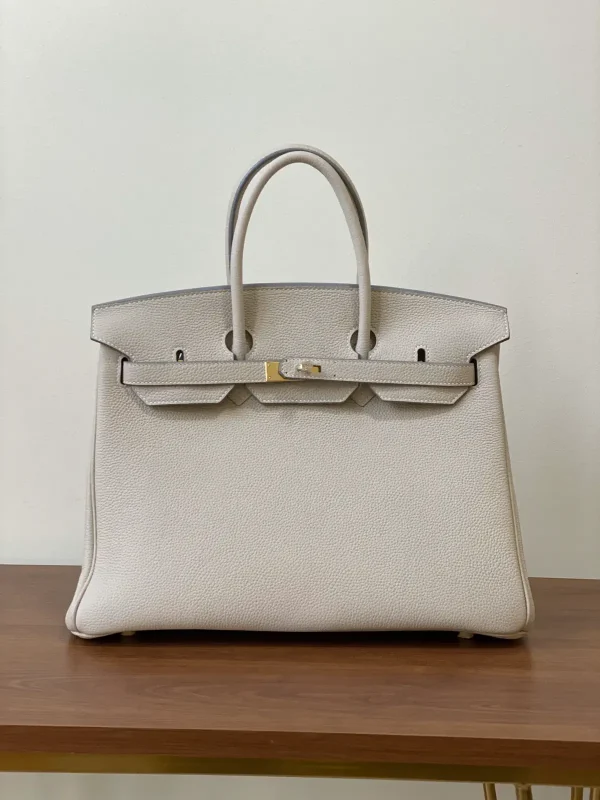 Hermès Light Beige Top Handle Bag image 1
