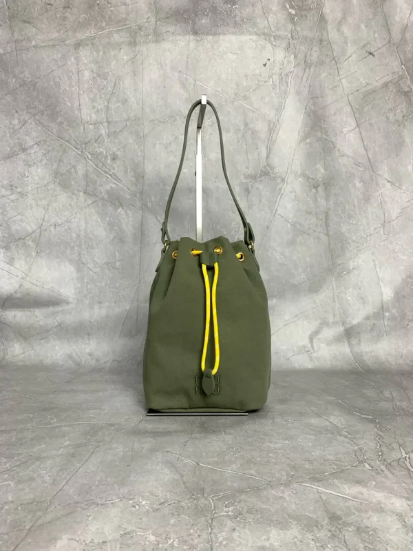 Miu Miu Canvas Bucket Bag image 1