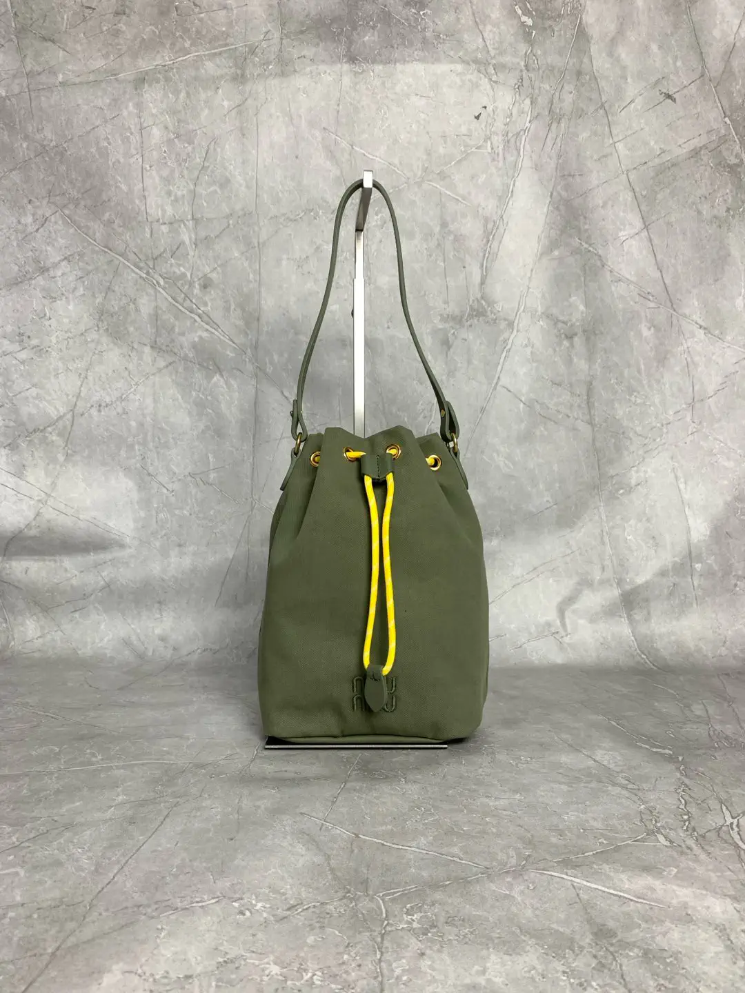 Miu Miu Canvas Bucket Bag image 1