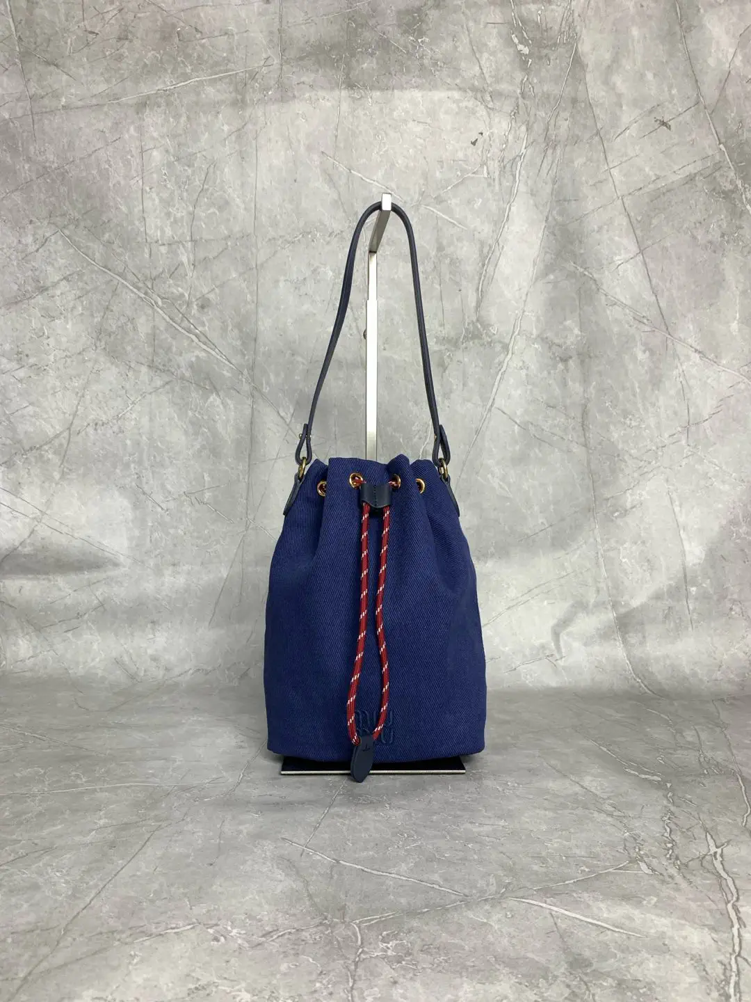 Miu Miu Canvas Bucket Bag image 1