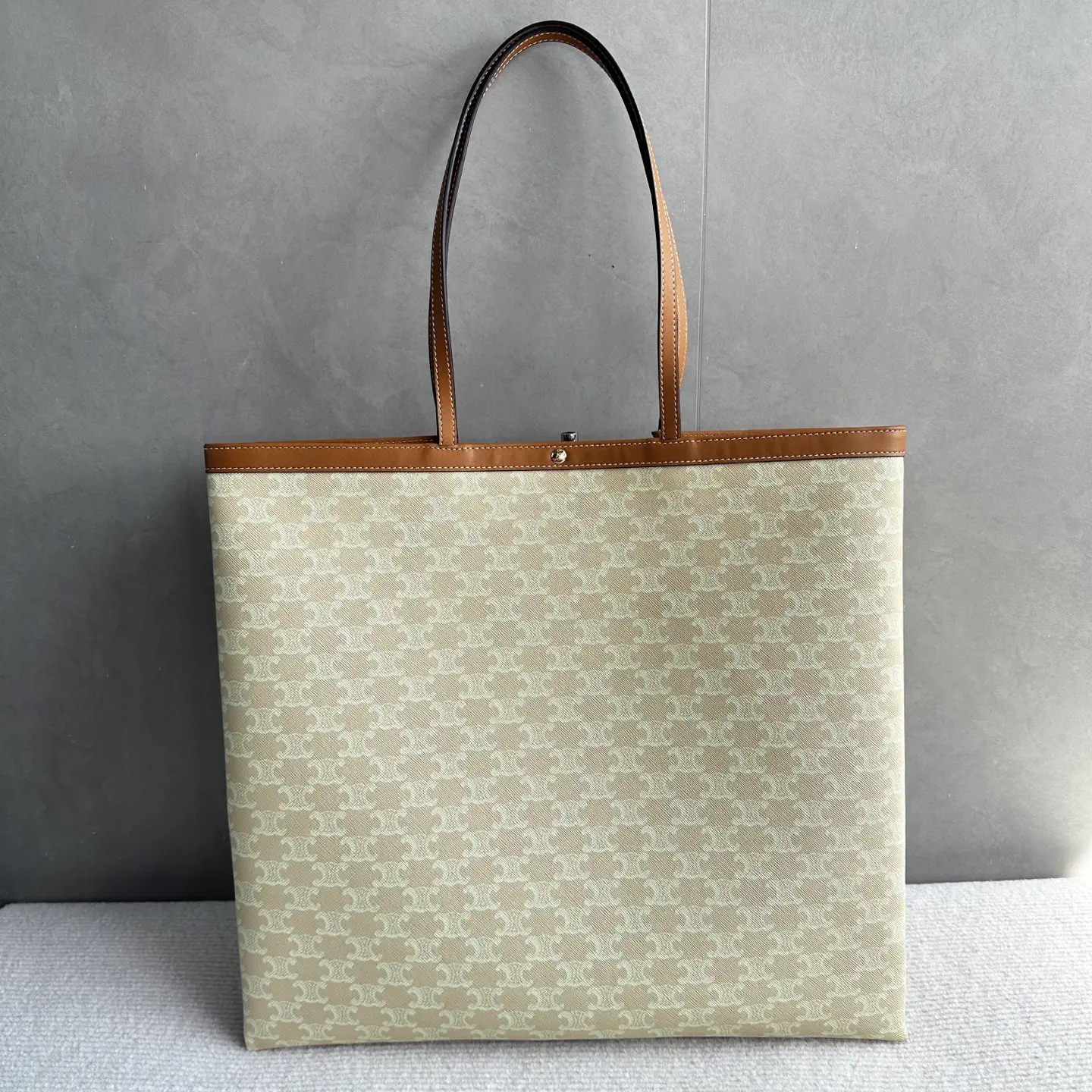 CELINE Monogram Flat Shopper Tote Bag image 1